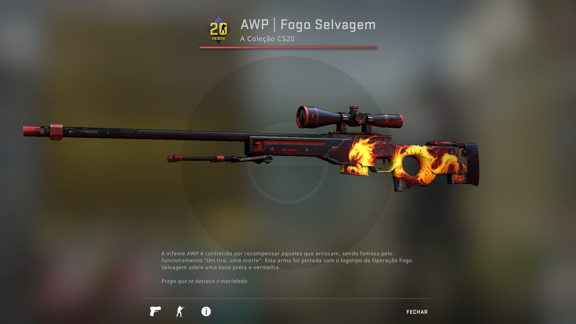 AWP (STATTRAK™)  CAPILAR FT 0.17 - ACESKINS - Skins baratas de CS GO