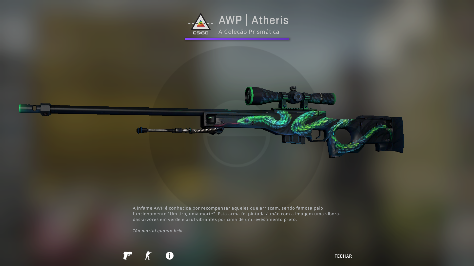 AWP  ATHERIS BS 0.98 - ACESKINS - Skins baratas de CS GO